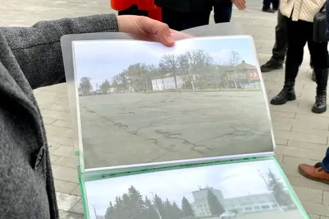 В Тутаеве торжественно открыли отремонтированную Юбилейную площадь