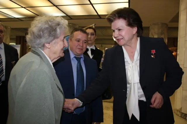 Депутат Государственной Думы Валентина Терешкова встретилась с ярославцами