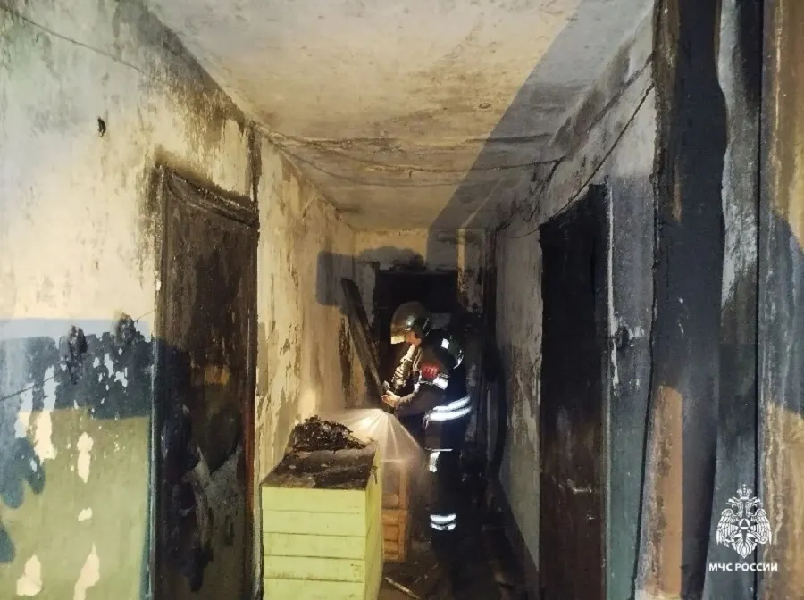 В Переславле при пожаре в многоэтажке эвакуировали 35 жильцов