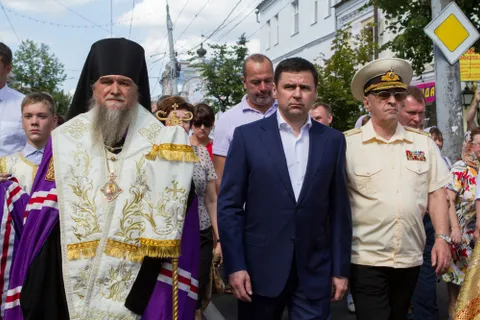 В Рыбинск доставили мощи адмирала Ушакова