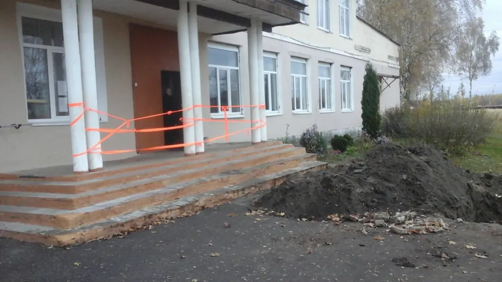 В селе Купанское городского округа Переславль-Залесский замерзает школа