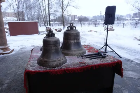 В Ярославле освятили колокола для строящейся армянской церкви