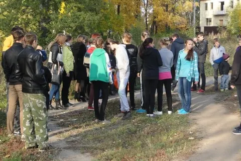 Дети Красноперекопского района Ярославля провели субботник