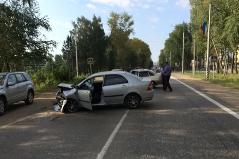 В Переславле «Тойота» выехала на встречку в зоне «обгон запрещен»