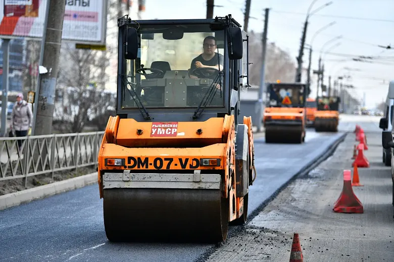В Ярославле ремонт Лениградского проспекта идет с опережением графика