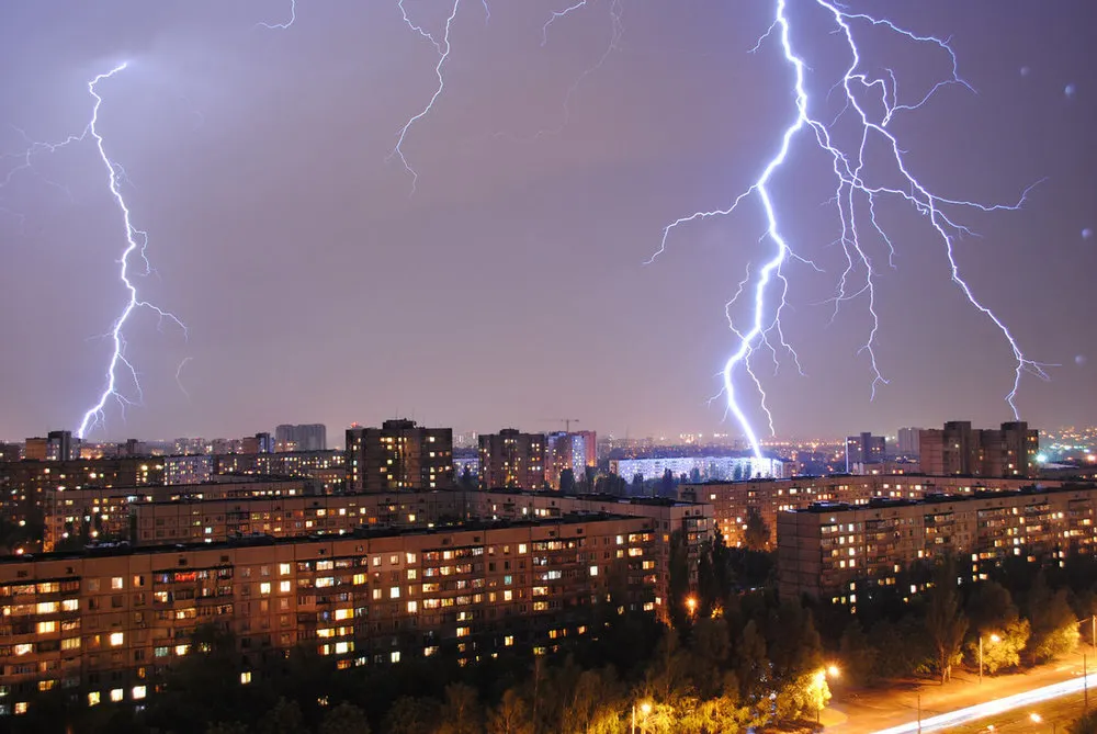 На Ярославль надвигается гроза с сильным ветром
