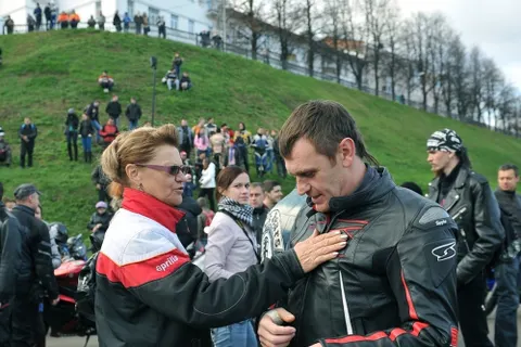 Байкеры Ярославля завершили мотосезон. Фоторепортаж