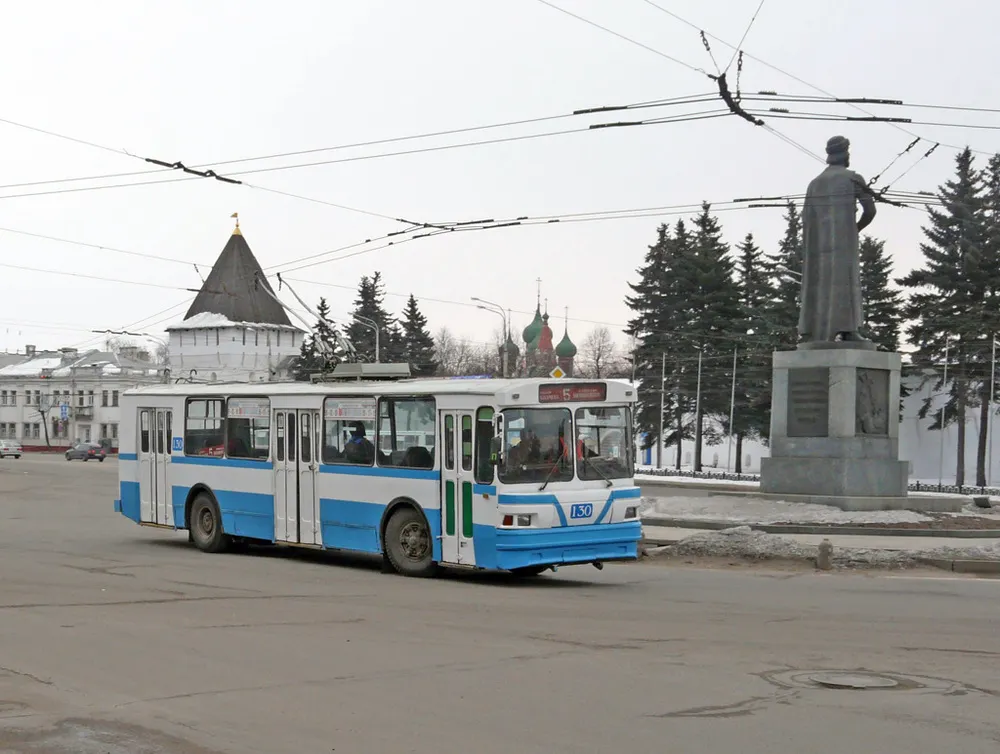 Маршрут ярославского троллейбуса № 5 станет длиннее