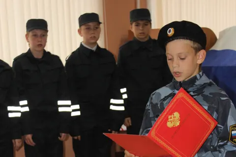 В Ярославской области создан отряд Юных полицейских Россиия