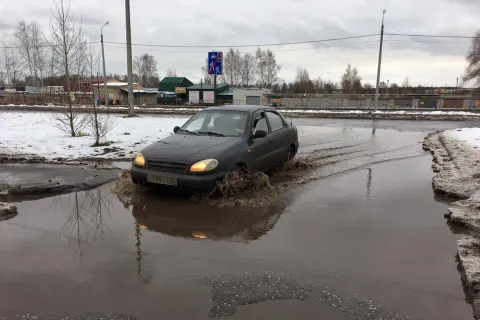 Ярославль затопило: фотографии улиц города 