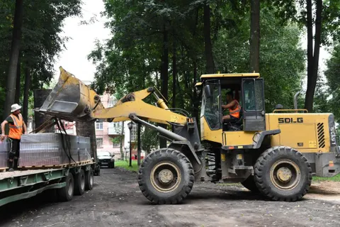 Продолжается благоустройство Бутусовского парка в Ярославле