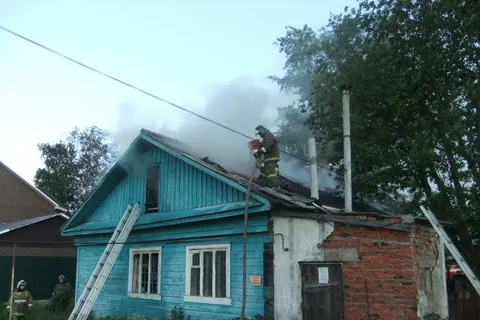 В Переславском районе горела администрация пригородного сельского поселения