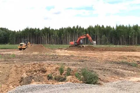 Под Рыбинском началось строительство нового кладбища