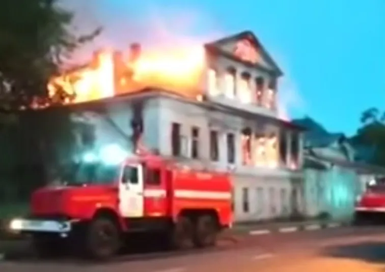 В Ярославской области горели памятники архитектуры