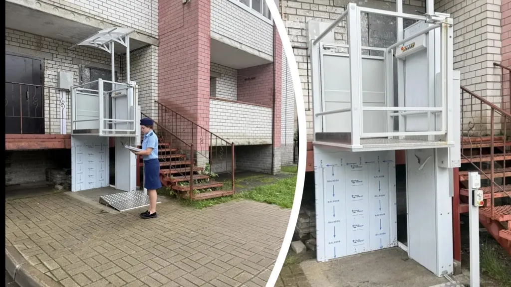 Дом на Пятерке в Ярославле оборудовали электроподъемником