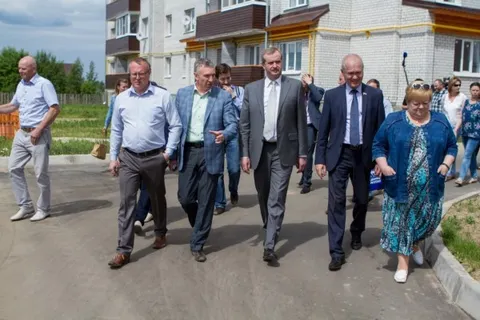 Комиссия правительства Ярославской области проинспектировала строительство Кривецкого дома-интерната