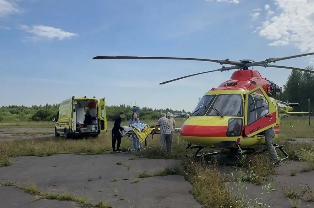 Ярославская санавиация эвакуировала пострадавшую девочку в Нижний Новгород