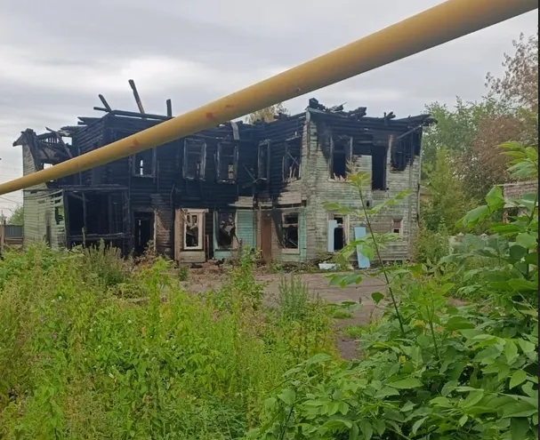 В Ярославской области сгорел памятник федерального значения