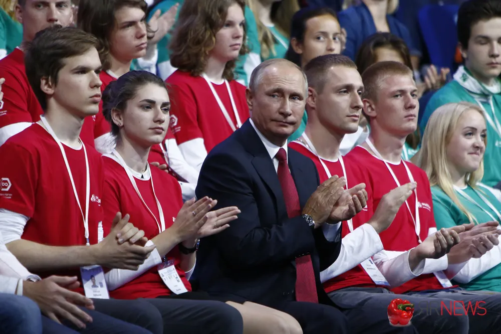 Открытый урок в Ярославле Путину удался