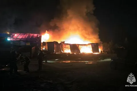 В МЧС объявили о ликвидации открытого горения в Брагино