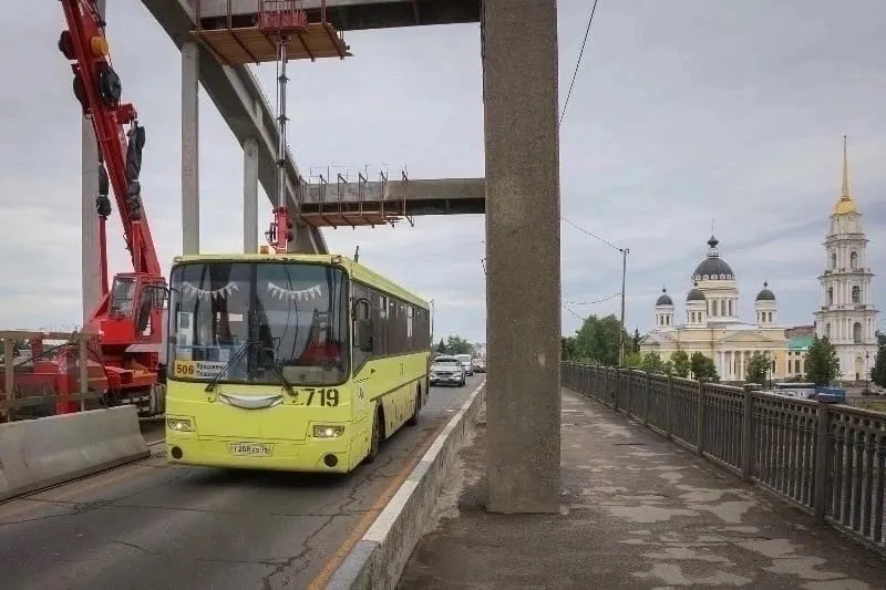 Изменятся автобусные маршруты из-за перекрытия движения по Рыбинскому мосту 