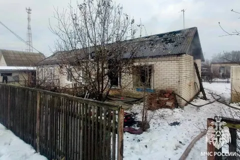 В МЧС назвали причину смертельного пожара в селе под Ярославлем