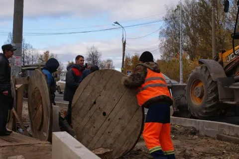 В Ярославле близка к завершению реконструкция улицы Дачная