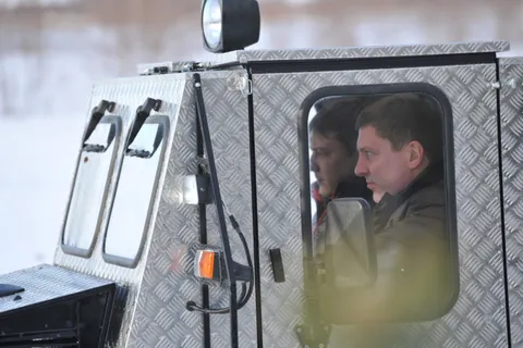 Дмитрий Миронов сел за руль ярославского вездехода «Странник»