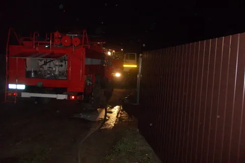 В Ярославской области полыхал жилой дом
