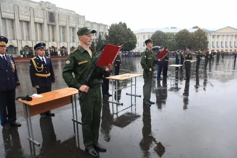 В Ярославле курсанты Военно-космической академии имени Можайского присягнули Родине
