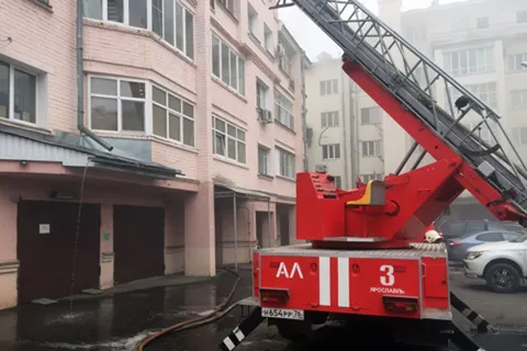 В жилом доме в Ярославле сгорели четыре квартиры