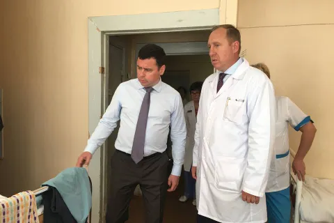 Дмитрий Миронов нагрянул в облбольницу: Условия, в которых находятся люди с тяжелыми заболеваниями, не выдерживают никакой критики
