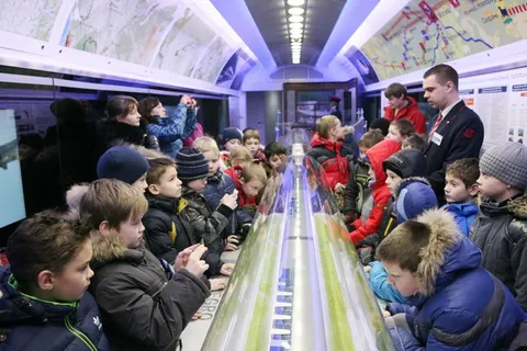 В Ярославле снова работала уникальная передвижная выставка РЖД