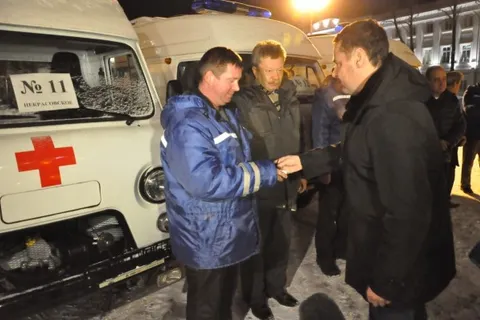 Ярославские медики получили новые машины «Скорой помощи»