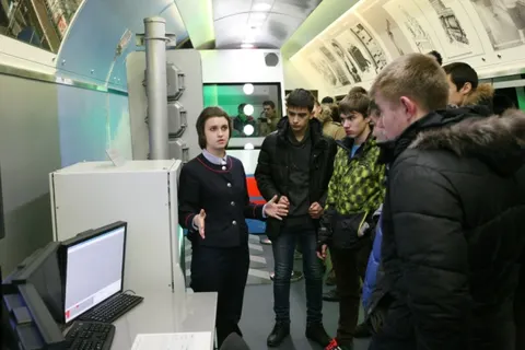 В Ярославле снова работала уникальная передвижная выставка РЖД