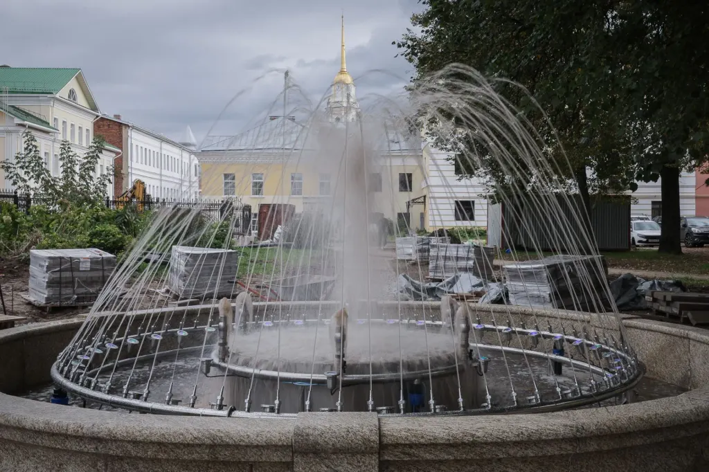 В Рыбинске готовы открыть новый фонтан
