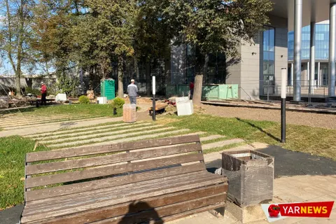 Прокуратура требует завершить ремонт сквера на площади Труда в Ярославле