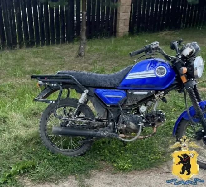 12-летний ярославец попал в ДТП на мопеде