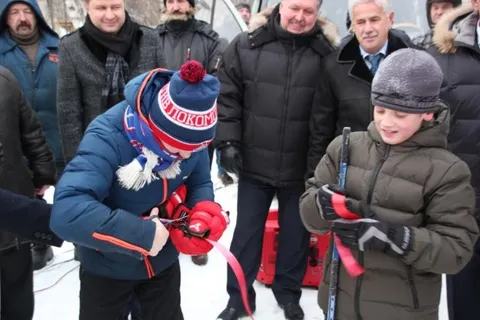 В Ярославле заработал ещё один дворовый ледовый корт