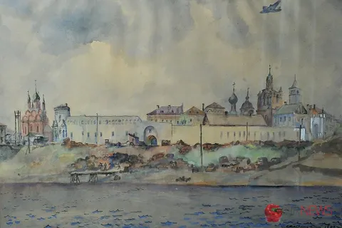 В Ярославле открылась выставка художников-блокадников. Фоторепортаж