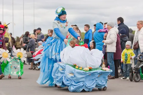 В Рыбинске прошел парад колясок