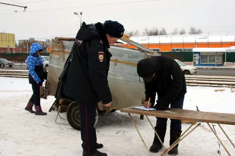 В Ярославле разгоняют уличных торговцев