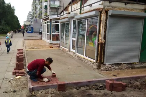 Благоустроена территория проспекта Машиностроителей в Заволжском районе Ярославля