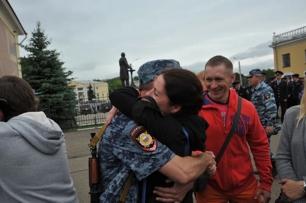 Ярославские полицейские вернулись из Дагестана