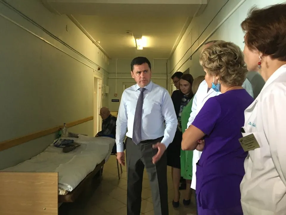 Дмитрий Миронов нагрянул в облбольницу: Условия, в которых находятся люди с тяжелыми заболеваниями, не выдерживают никакой критики