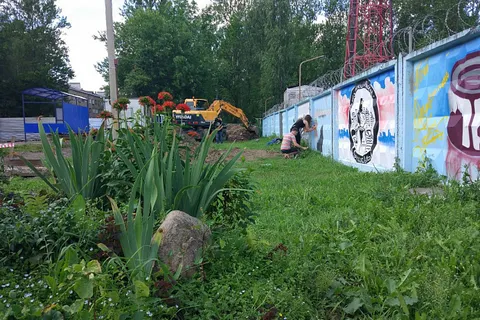 В Ярославле появились граффити с видами Фрунзенского района