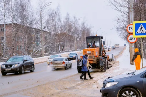 В Ярославле плохо убирают тротуары