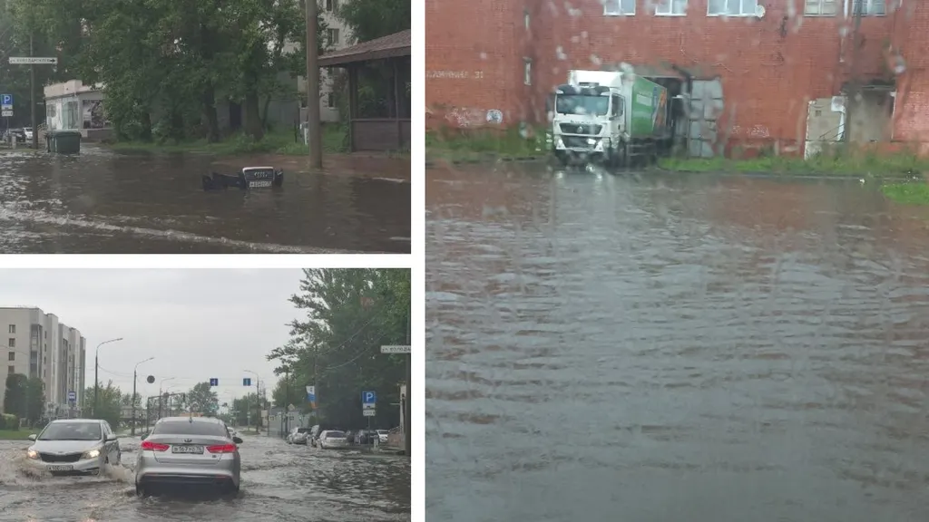 Ярославские улицы на время превратились в Венецию