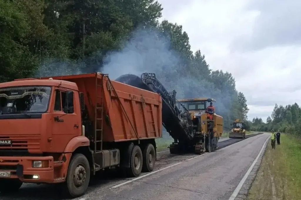 В Ярославской области начали финальный этап ремонта важной дороги