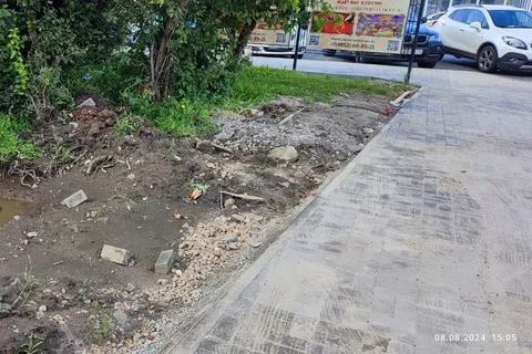 Ярославцы недовольны укладкой плитки возле цирка